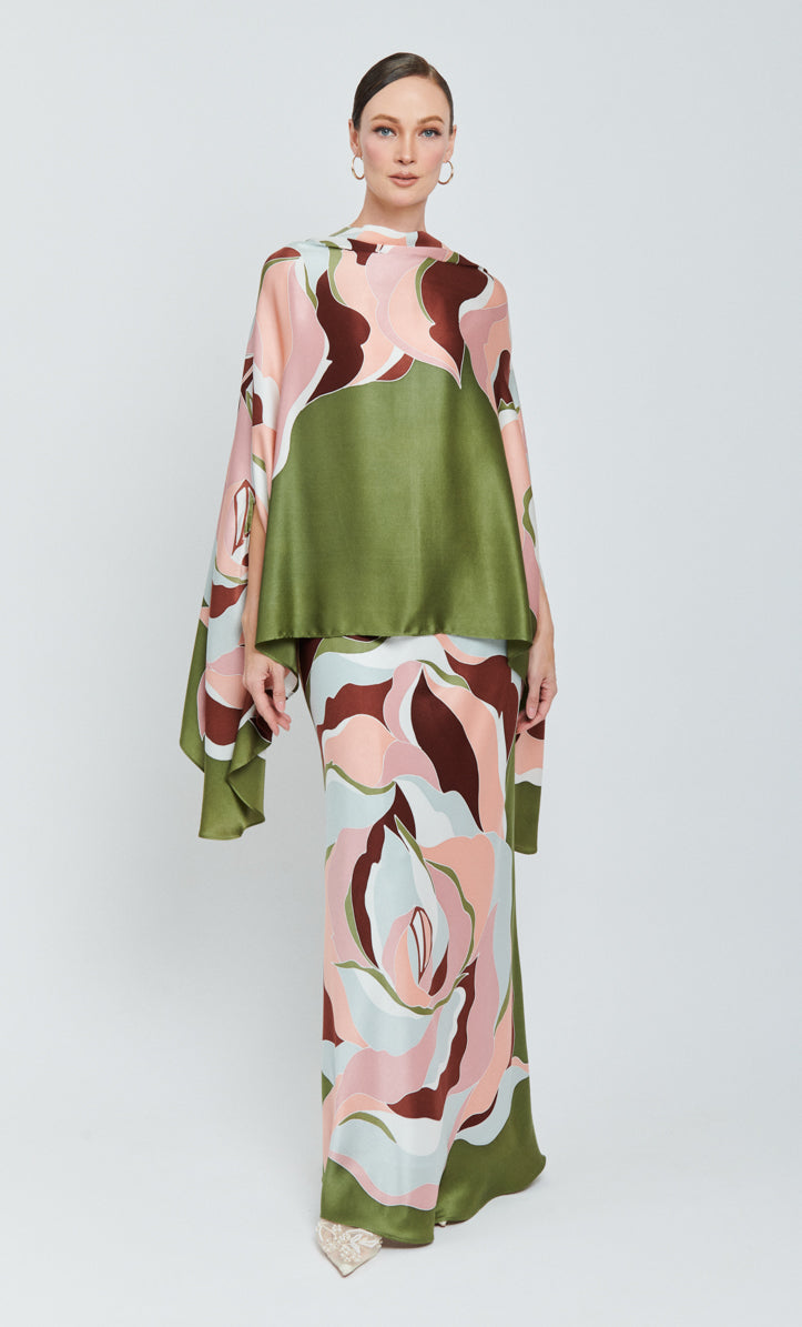 Hani Set - Rossy Satin Silk