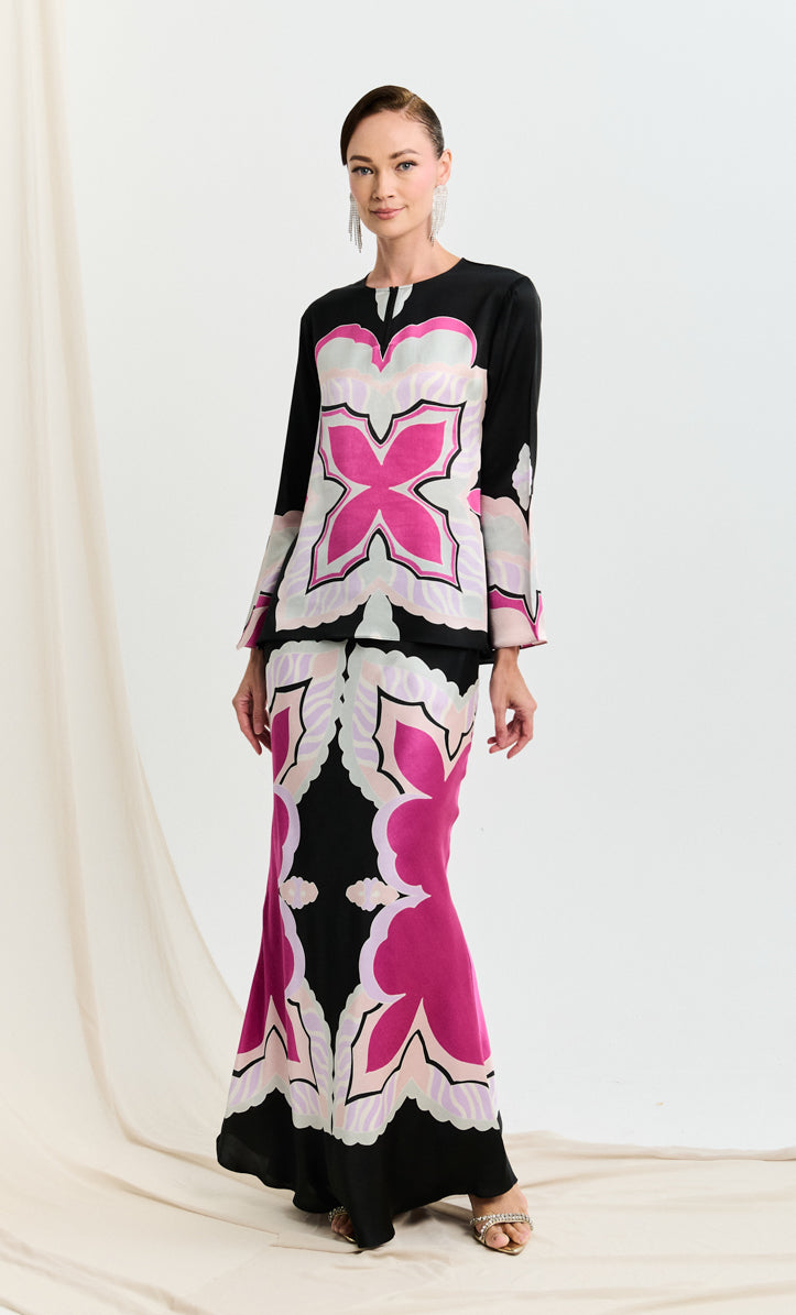 Pery Set Leher Kurung - Dynasty