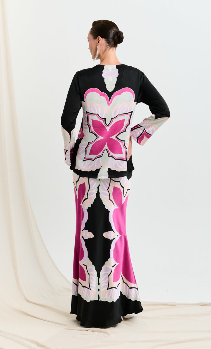 Pery Set Leher Kurung - Dynasty