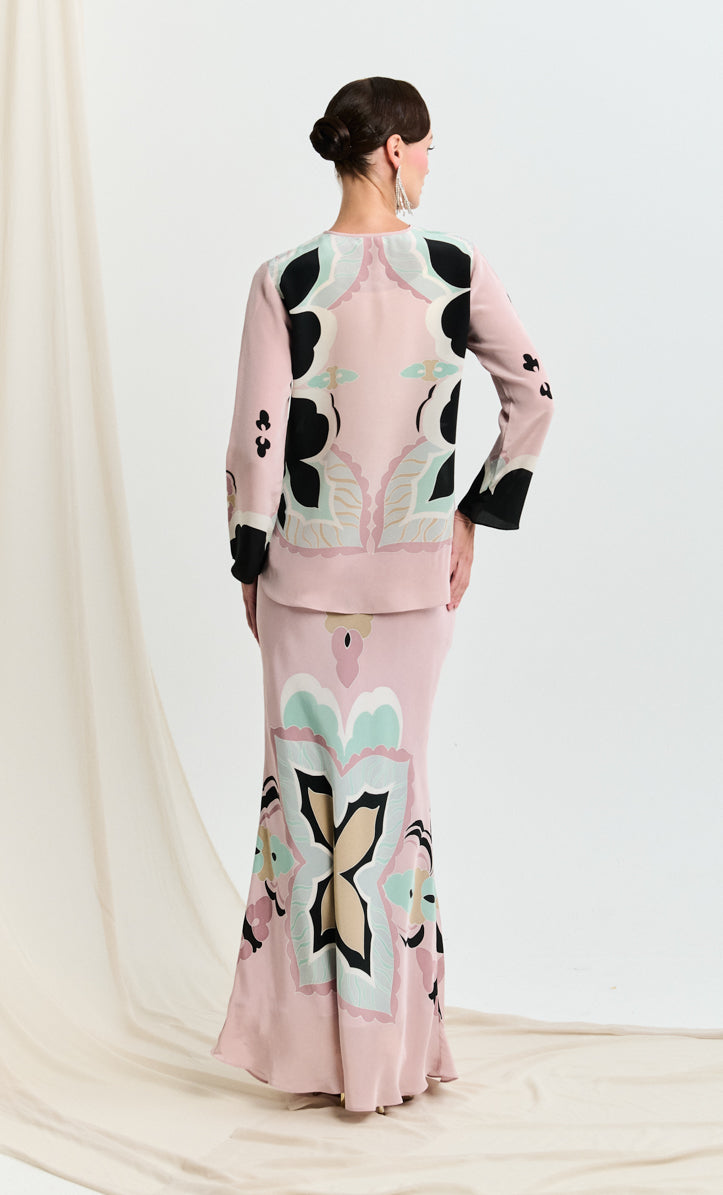 Pery Set Leher Kurung - Dynasty