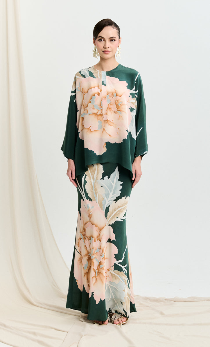 Ruby Set - Blossom Crepe Silk