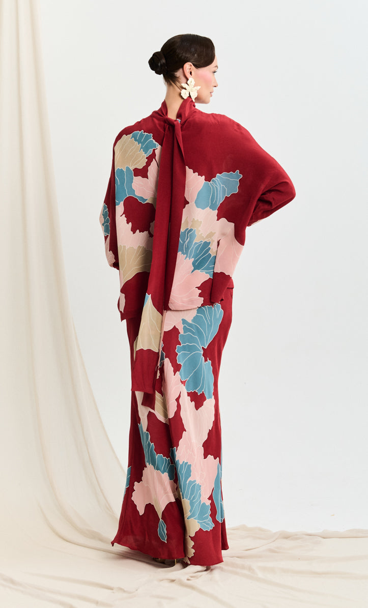 Elisa Set - Petals Crepe Silk
