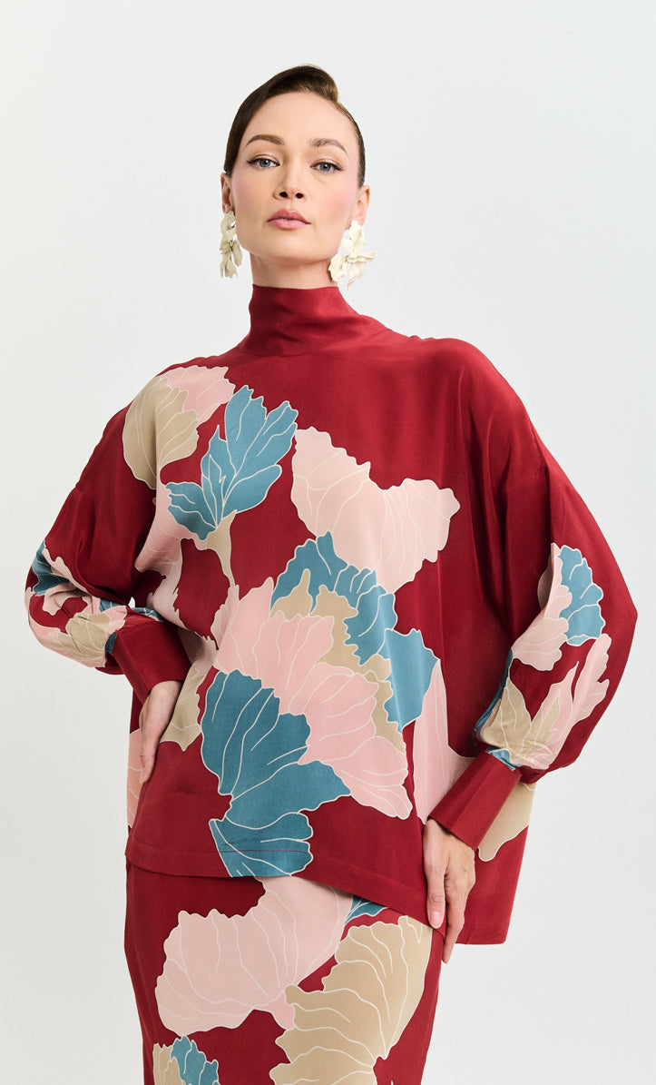 Elisa Set - Petals Crepe Silk