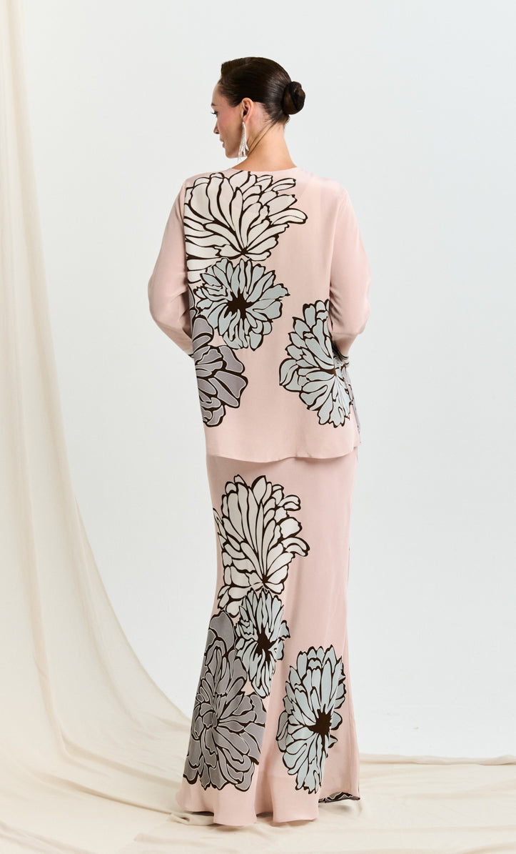 Pery Set Leher Kurung - Dahlia