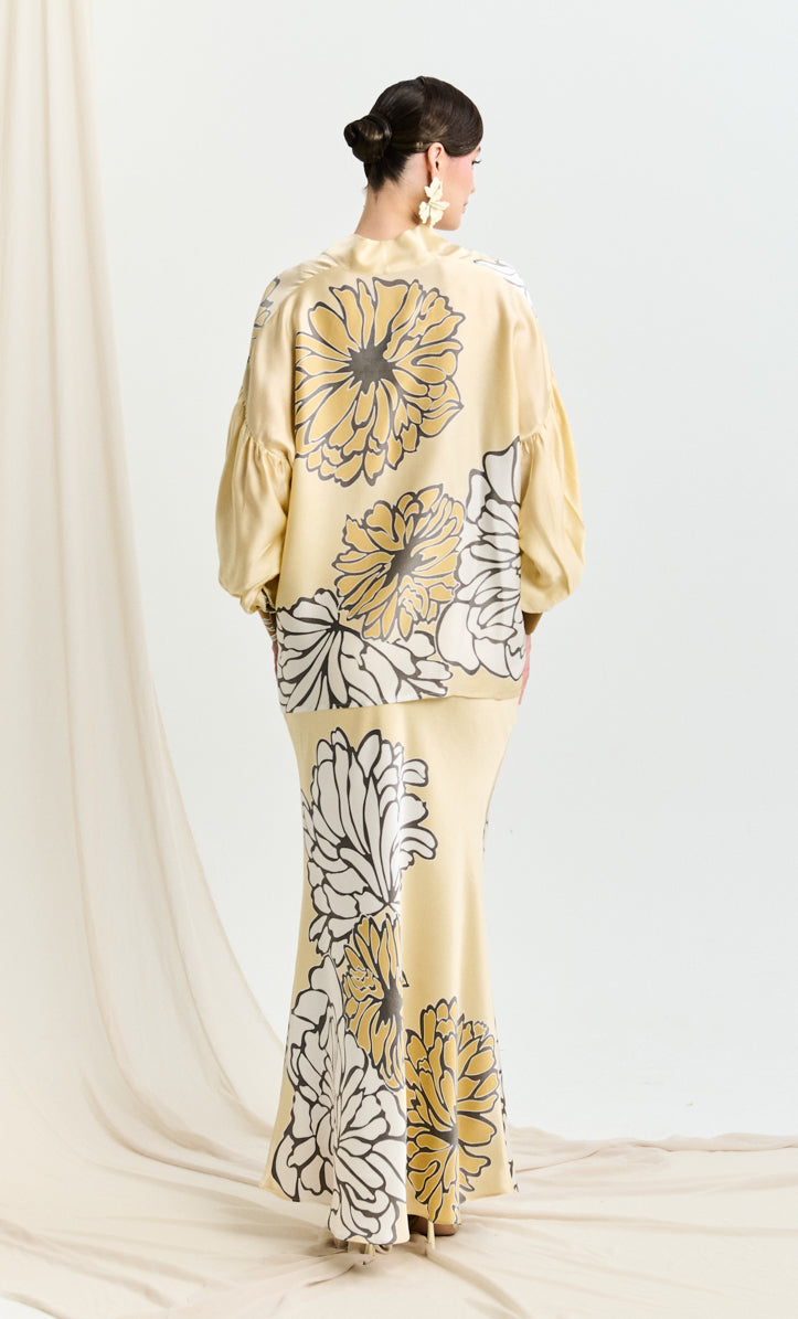 Anne Set - Dahlia Satin Silk