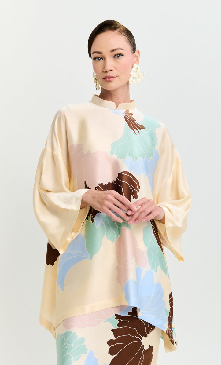 Kelly Set - Petals Satin Silk