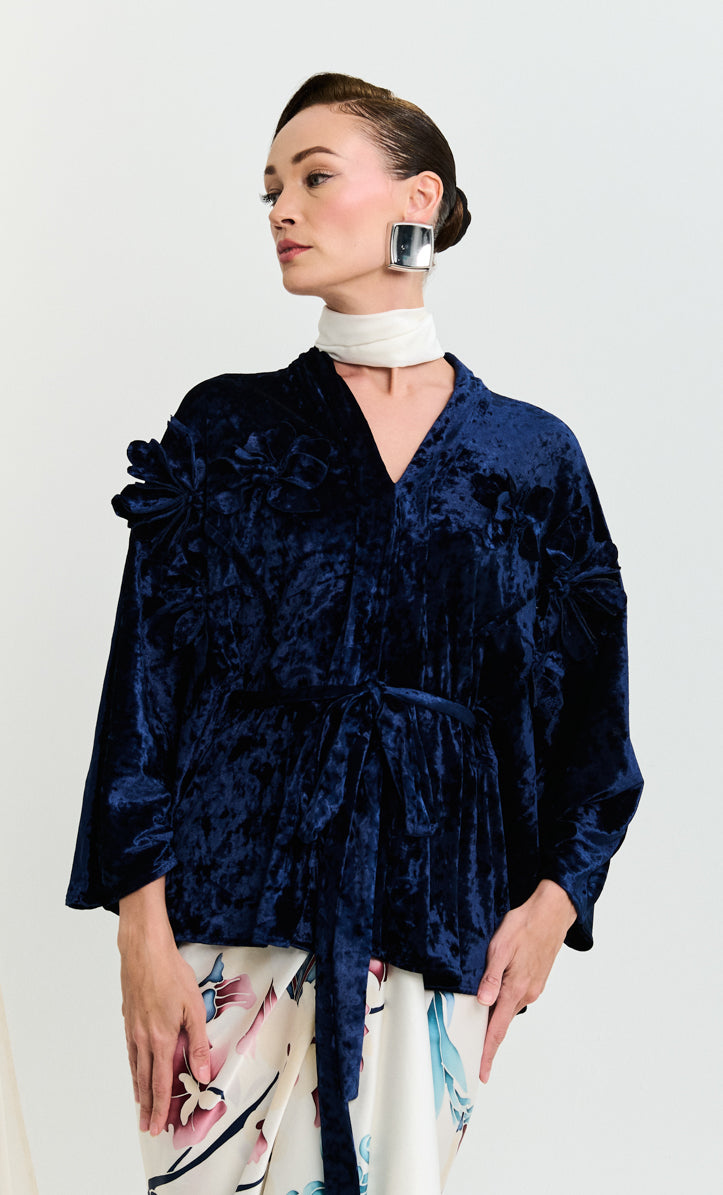 Applique Norah 2.0 Top with Wild Flower Pareo