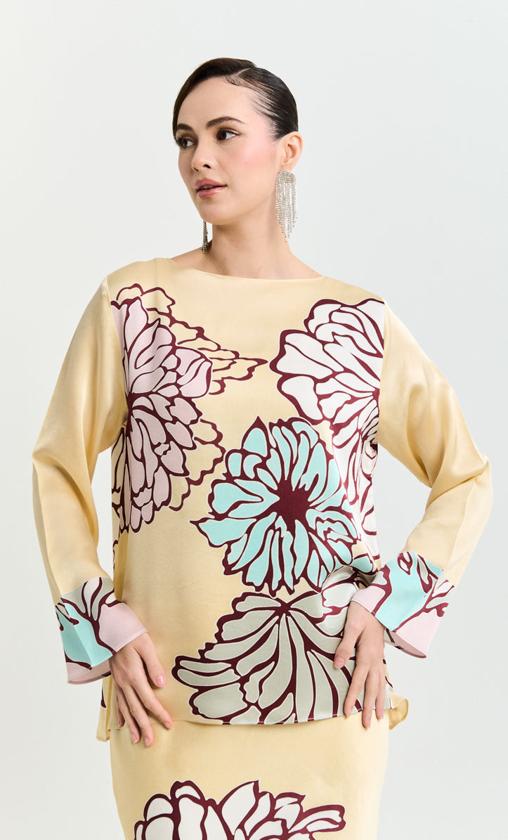 Pery Set Boatneck - Dahlia