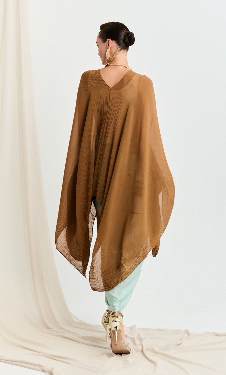 Long Inara Top with Blossom Pareo