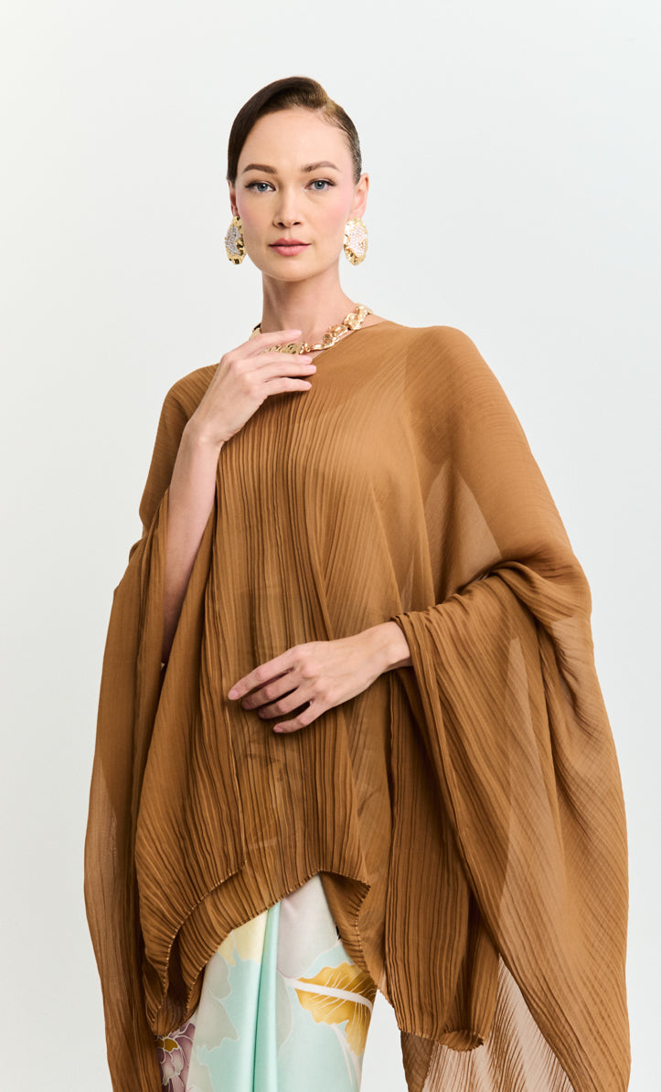 Long Inara Top with Blossom Pareo