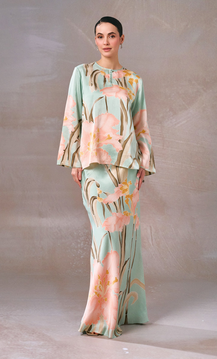 Pery Set Leher Kurung - Laila