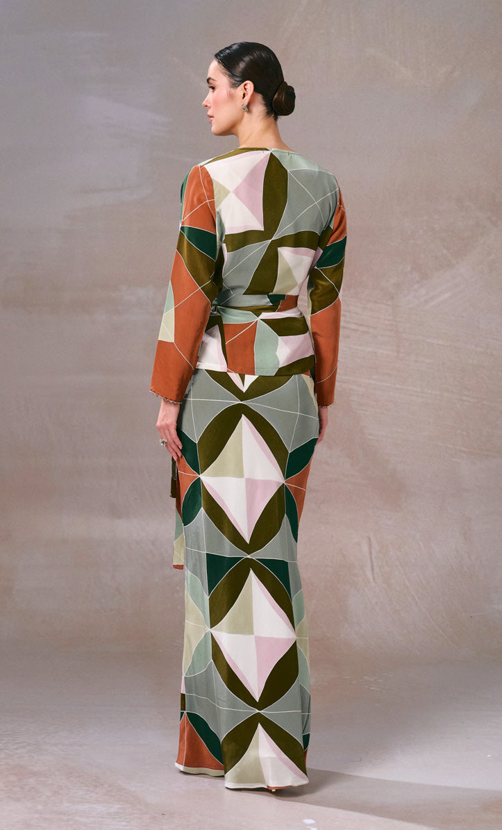 Wrap Kebaya Set - Mozek