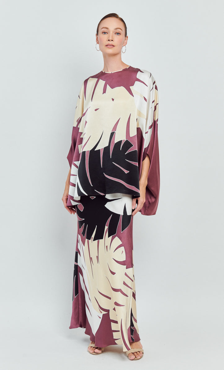 Nalia Short Set - Aracea Satin Silk