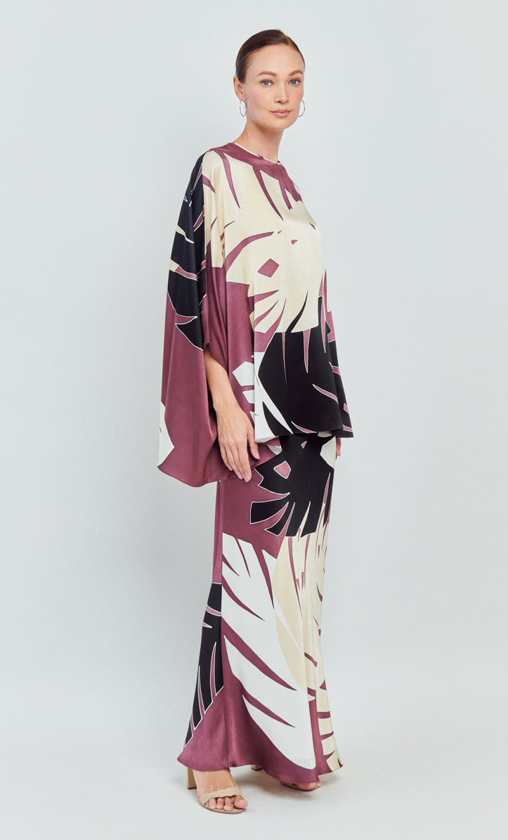 Nalia Short Set - Aracea Satin Silk