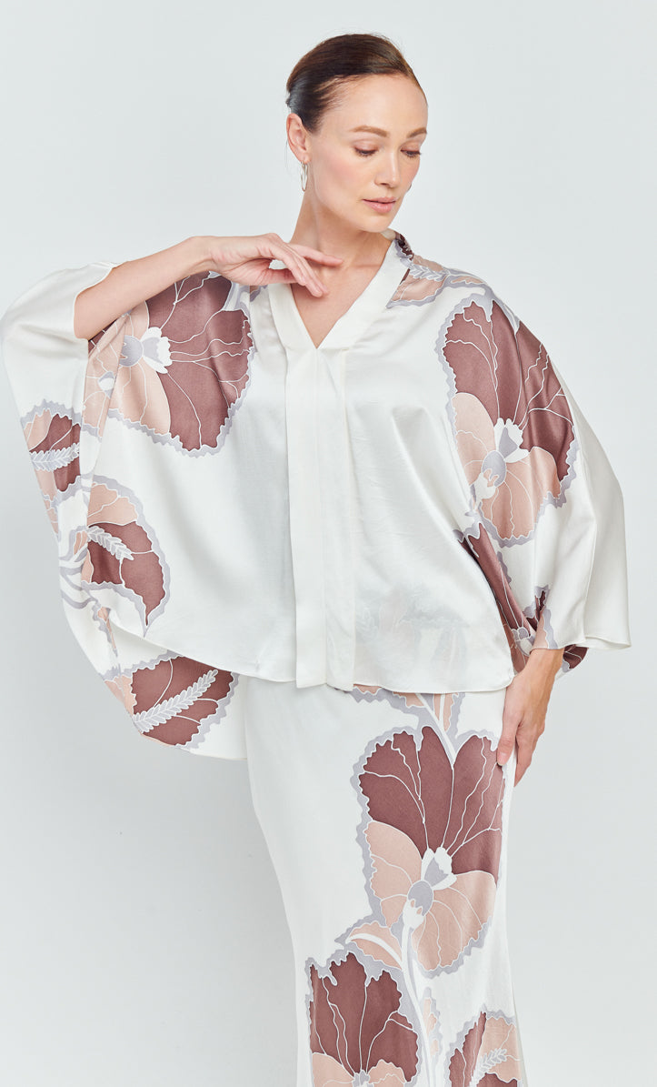 Norah 3.0 Set - Violet Satin Silk