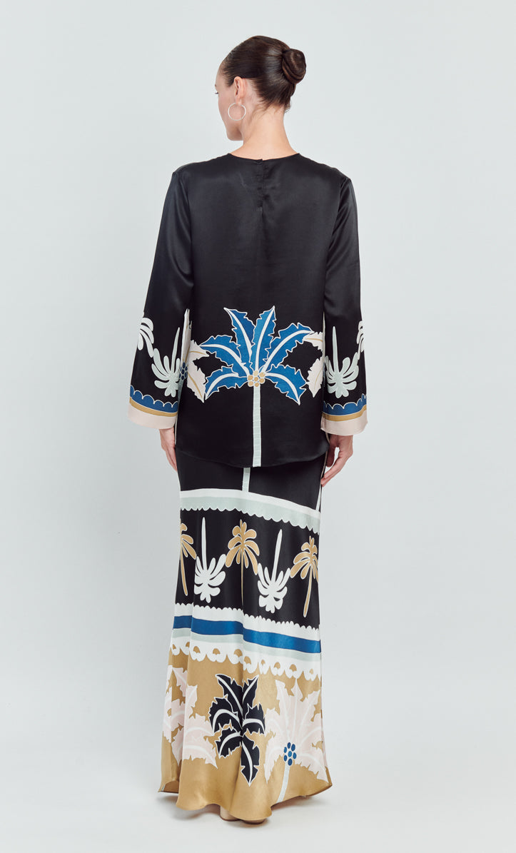 Pery Set Leher Kurung - Tribal Satin Silk