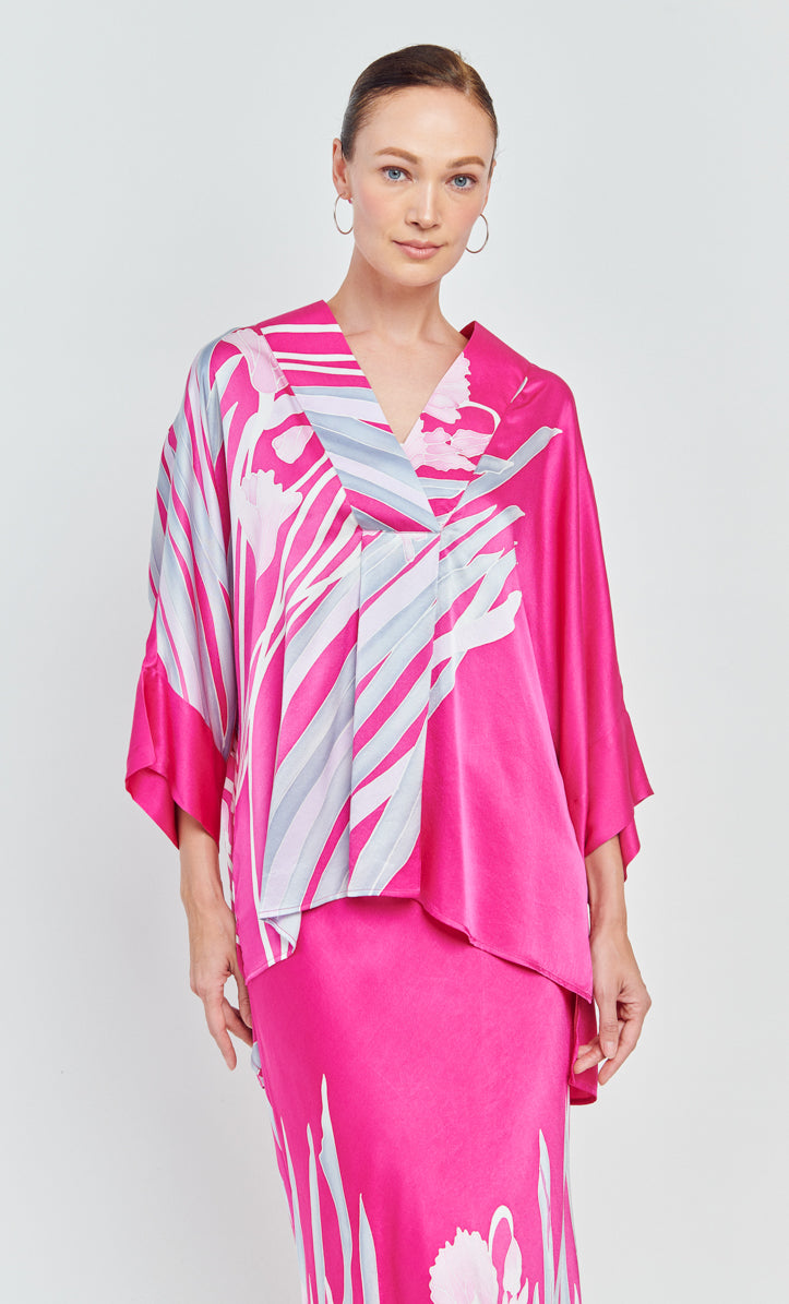 Victoria Set - Iris Satin Silk