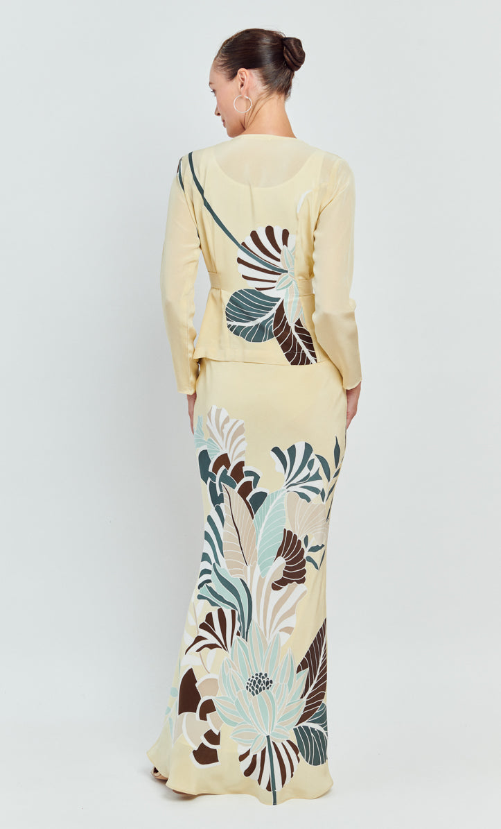 Wrap Kebaya Set - Alam Crepe Silk