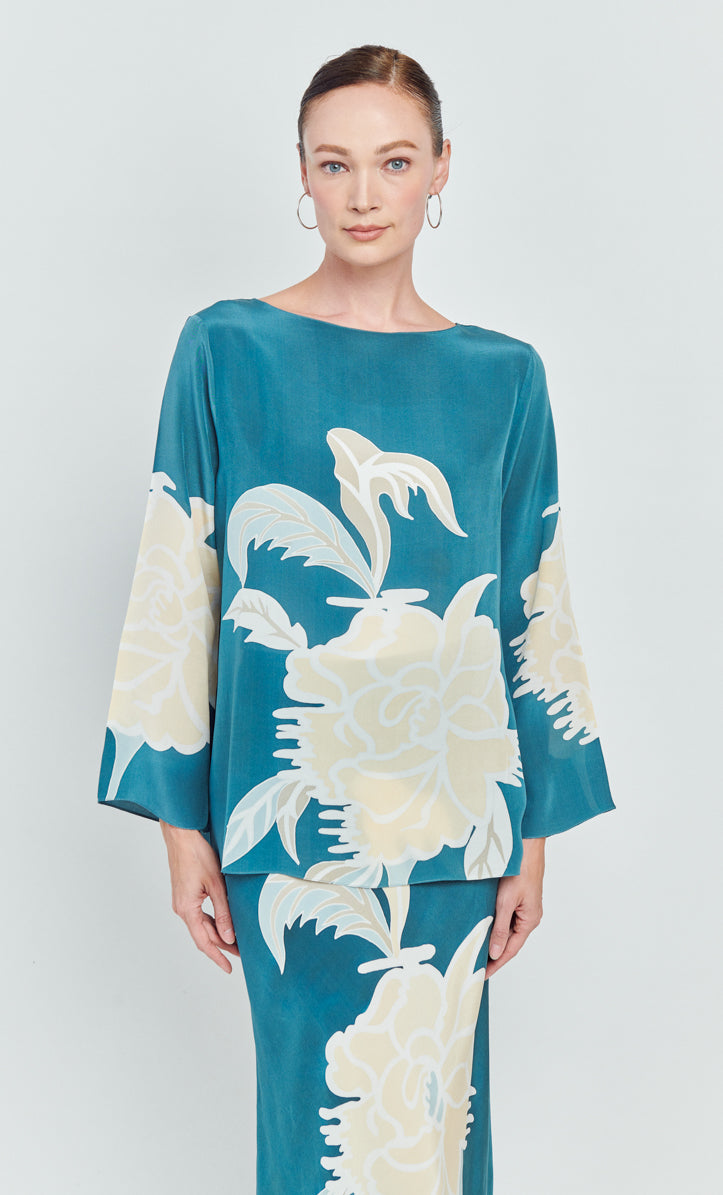 Pery Set Boatneck - The Grand Crepe Silk