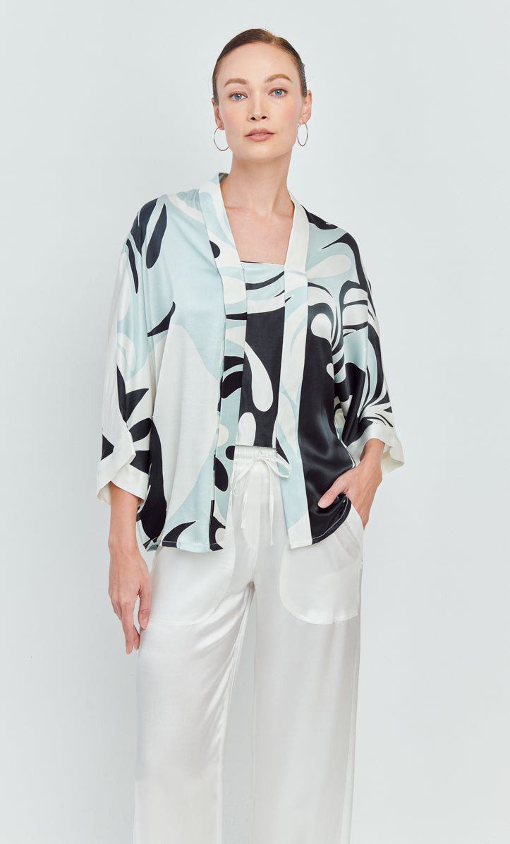 Joanna with Pants - Gelora Satin Silk