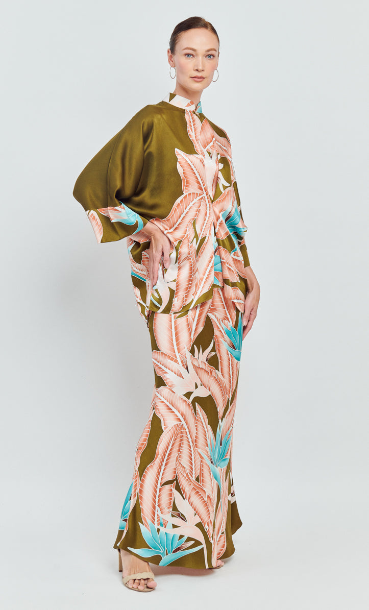 Juliana Set - Kantan Pisang Satin Silk