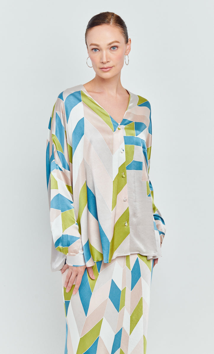 Marcella Set - Prism Satin Silk