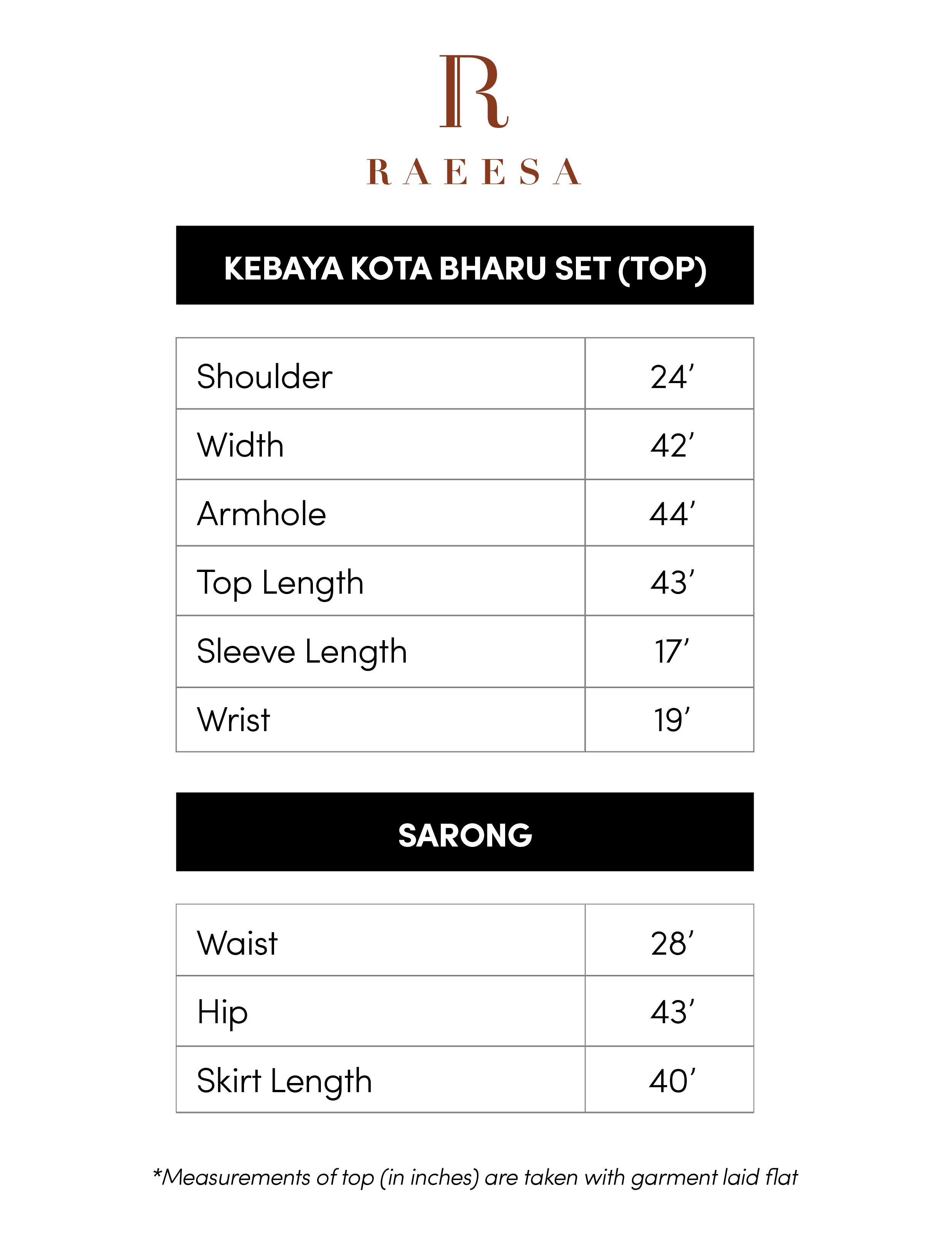 Patches and Beaded Long Kebaya Kota Bharu Set