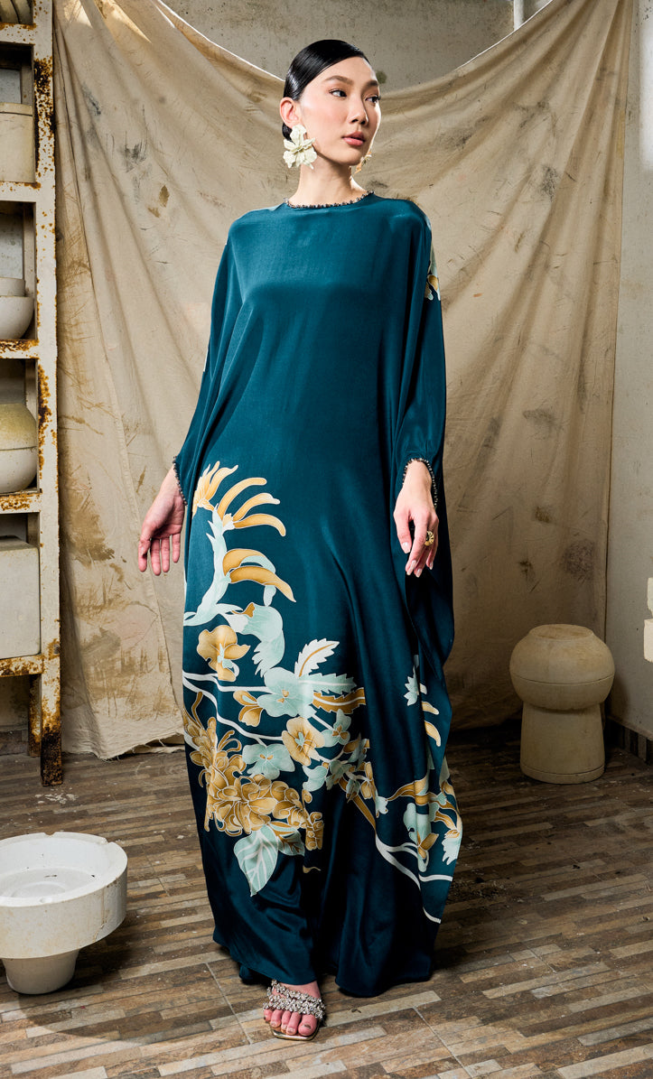 Beaded Nalia Dress - Wild Flower