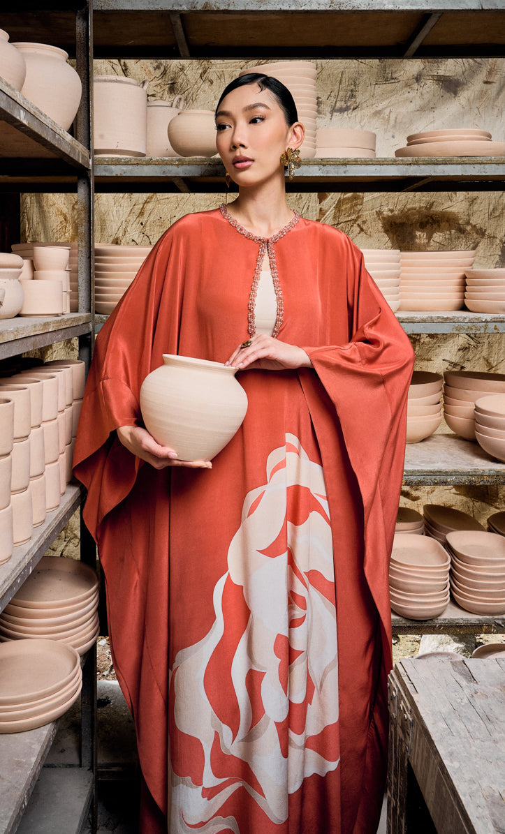 Beaded Zahra Dress - Rossy