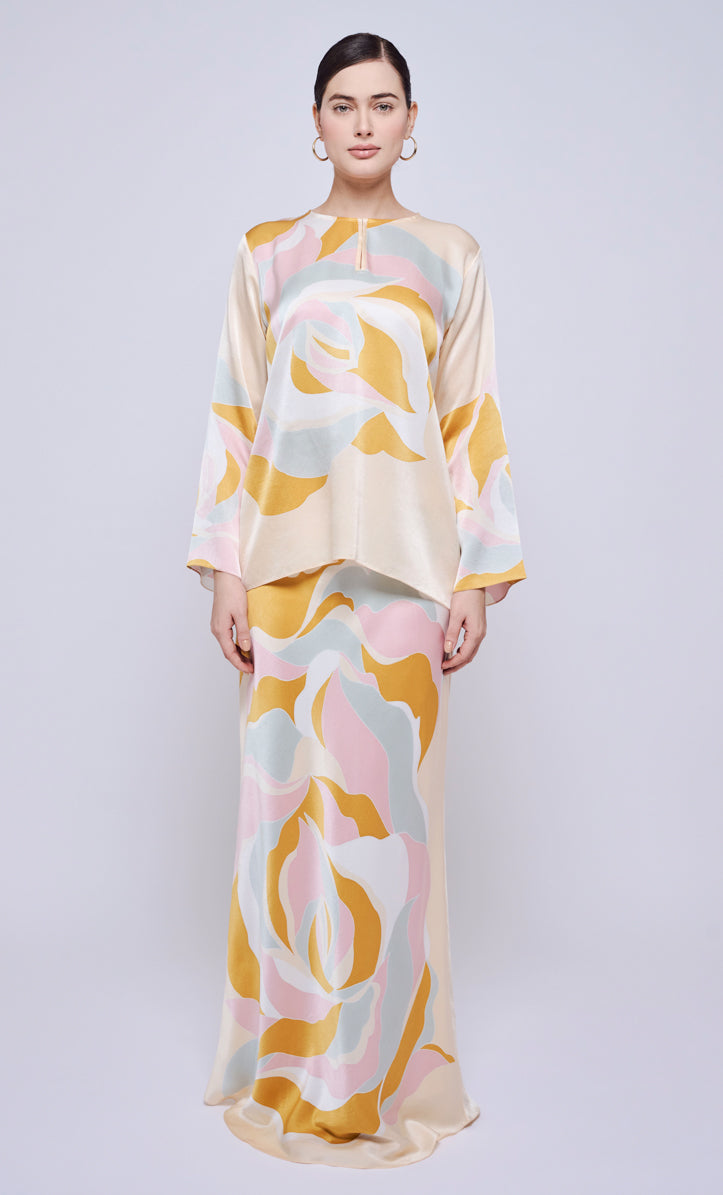 Pery Set Leher Kurung - Rossy Satin Silk