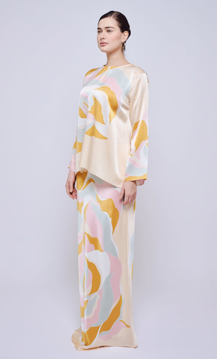 Pery Set Leher Kurung - Rossy Satin Silk
