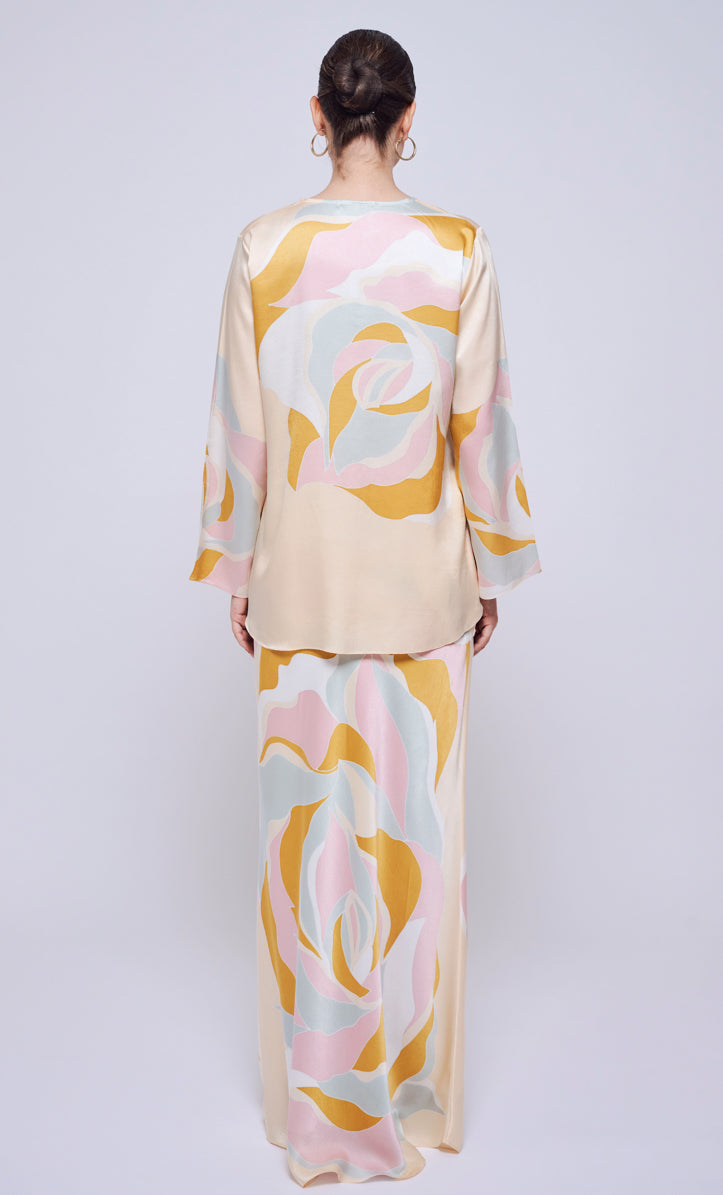 Pery Set Leher Kurung - Rossy Satin Silk