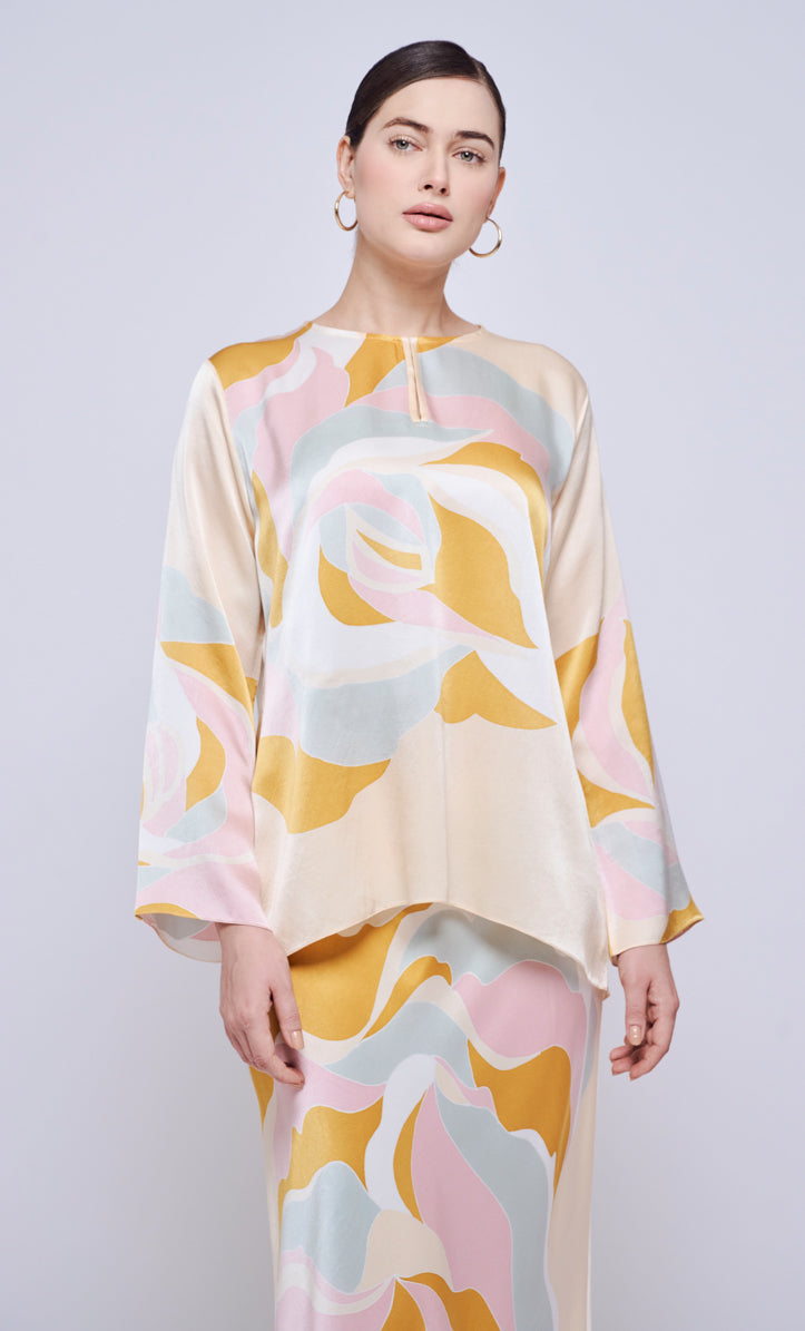 Pery Set Leher Kurung - Rossy Satin Silk