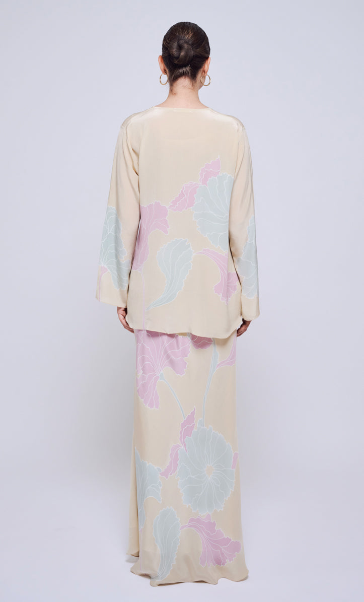 Pery Set Leher Kurung - Ervina Crepe Silk