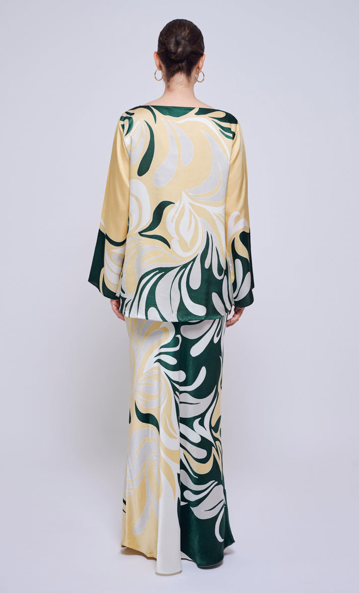 Pery Set Boat Neck - Gelora Satin Silk