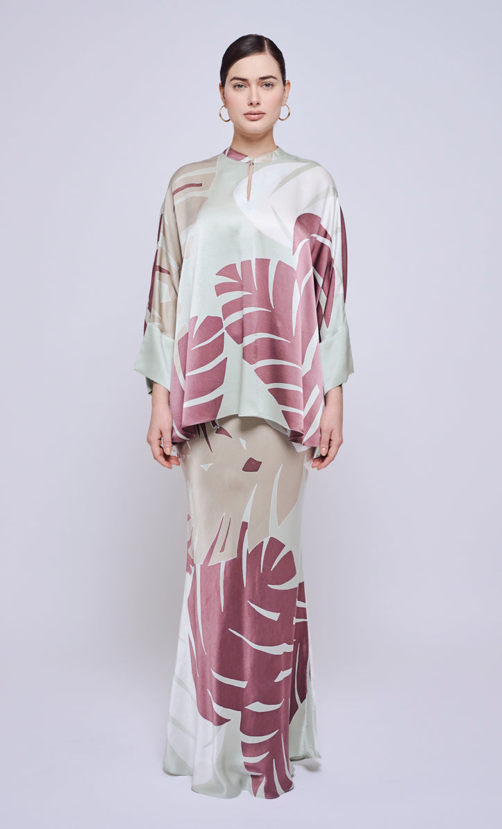 Alia Short Set - Aracea Satin Silk