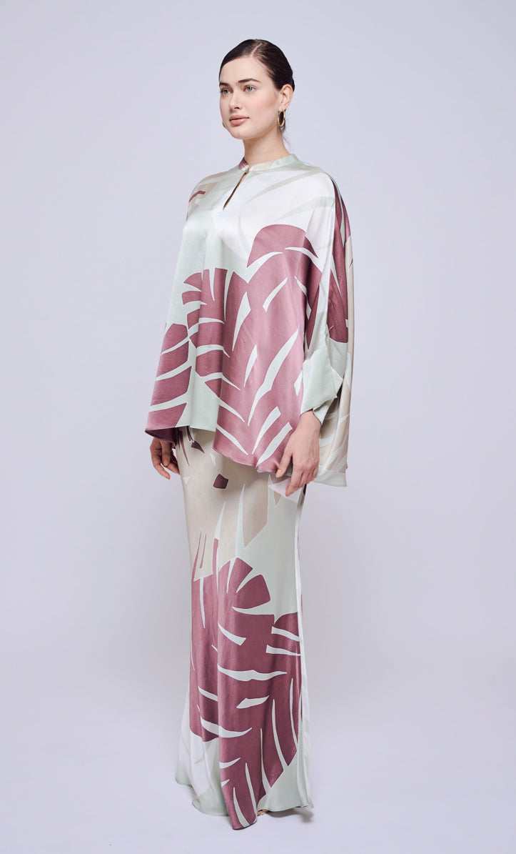 Alia Short Set - Aracea Satin Silk