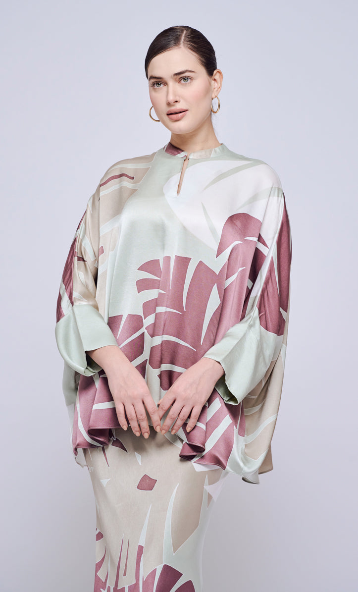 Alia Short Set - Aracea Satin Silk