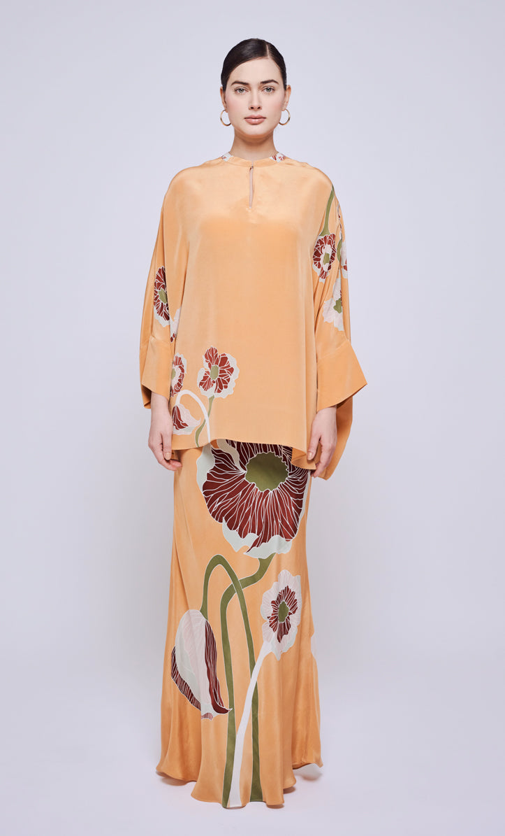 Alia Short Set - Poppy 2.0 Crepe Silk