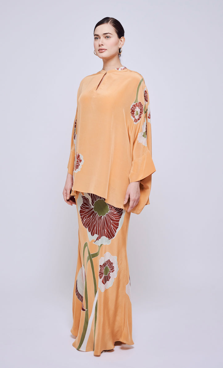 Alia Short Set - Poppy 2.0 Crepe Silk