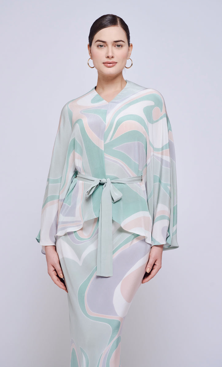 Camelia Set - Wave Crepe Silk