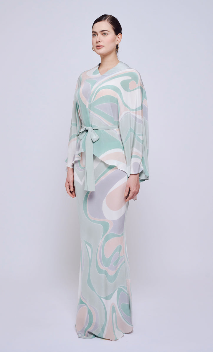 Camelia Set - Wave Crepe Silk