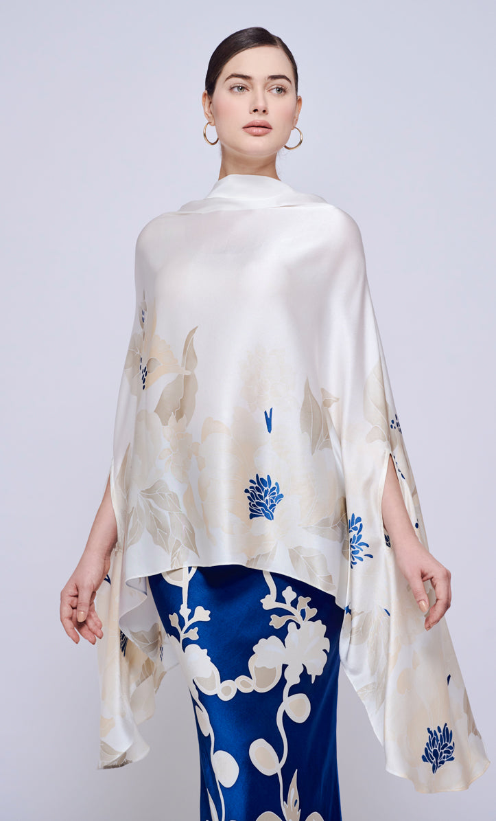Hani Set - Botanic Palmflo Satin Silk
