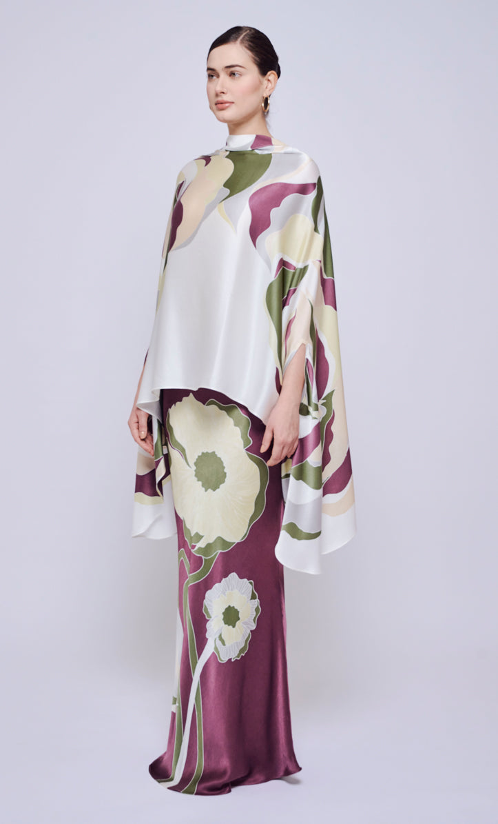 Hani Set - Rossy Poppy 2.0 Satin Silk
