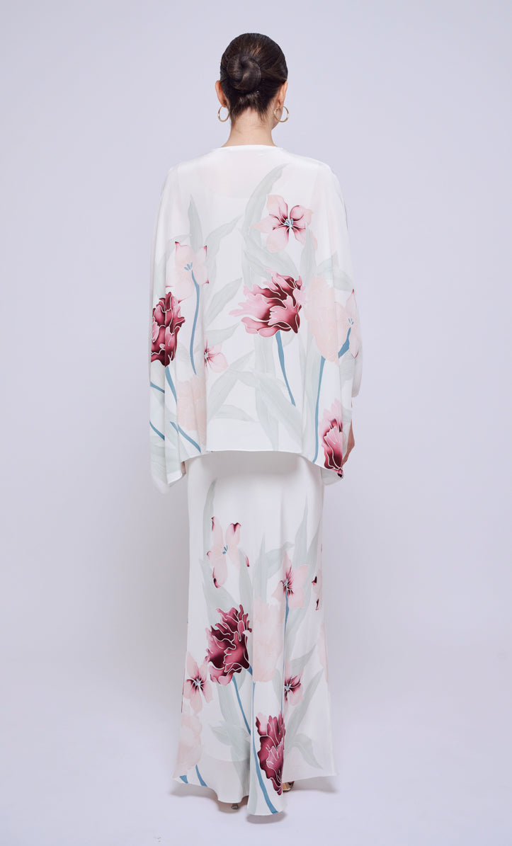 Nalia Short Set - Kuntum Crepe Silk