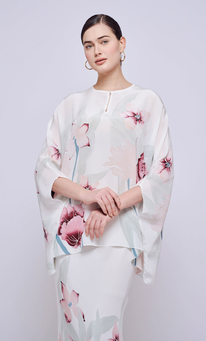 Nalia Short Set - Kuntum Crepe Silk