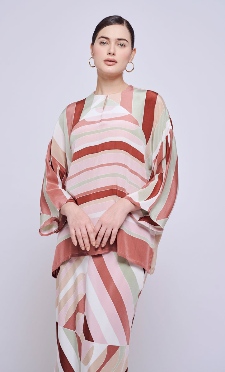 Kurung Opah Set - Vision Crepe Silk
