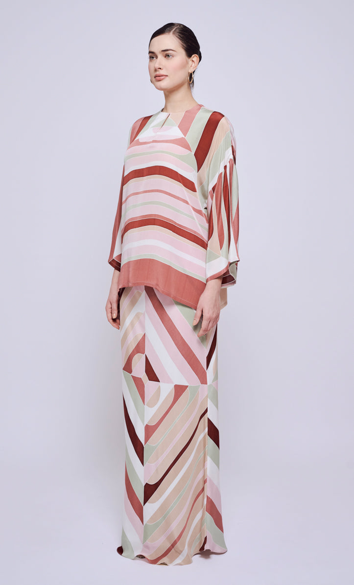 Kurung Opah Set - Vision Crepe Silk
