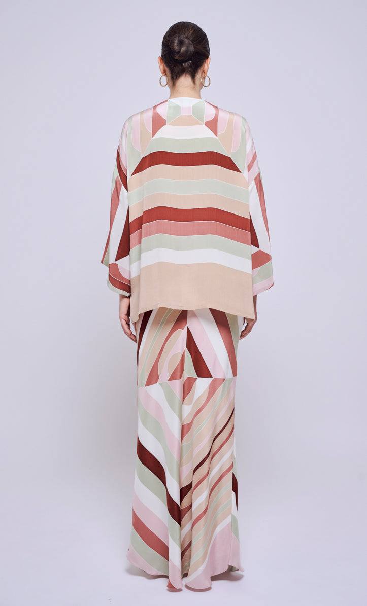Kurung Opah Set - Vision Crepe Silk