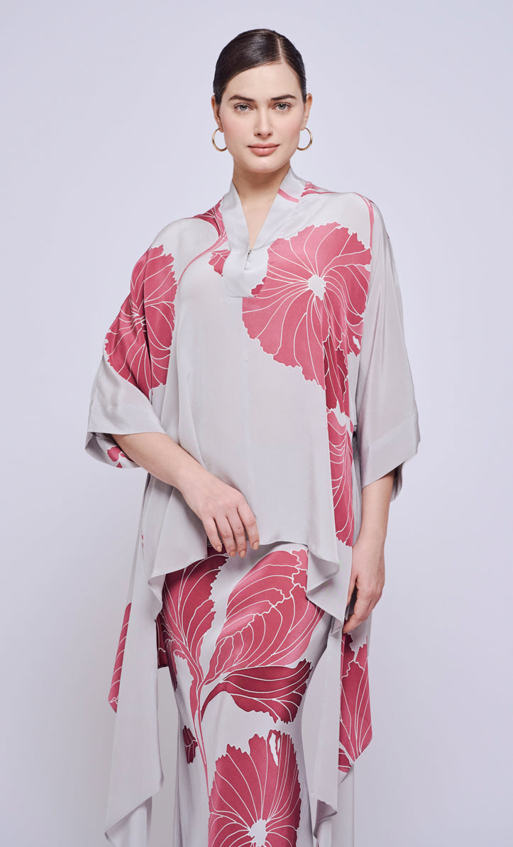 Ria Set - Ivy Flower Crepe Silk